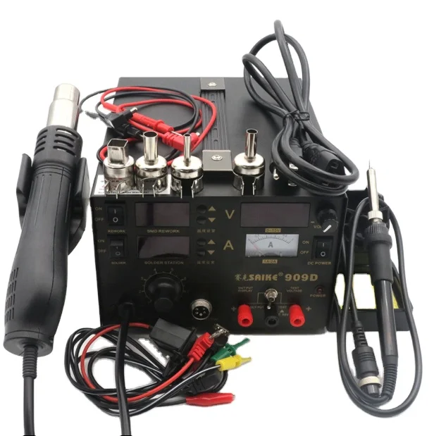 Maintenance system atten ms-900 500w 4 in1 Rework Station electric iron tweezers hot air gun soldering station