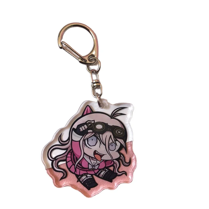Professional Manufacturer Wholesale Custom Two-sided Acrylic Cute Anime Keychain