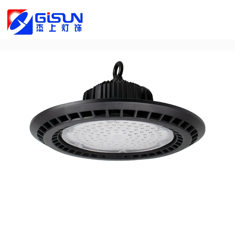 GISUN 2023 New Design Die-casting Aluminum Isolated High Bay Lamp 100 150 200 W Led High Bay Light