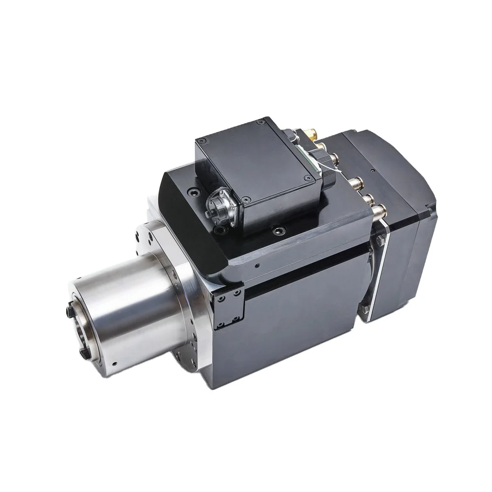 DECI 10KW 800Hz Woodwork 5 axis Spindle Motor HSK40E 24000Rpm 380V 8NM electric woodworking drilling tapping machine lathe