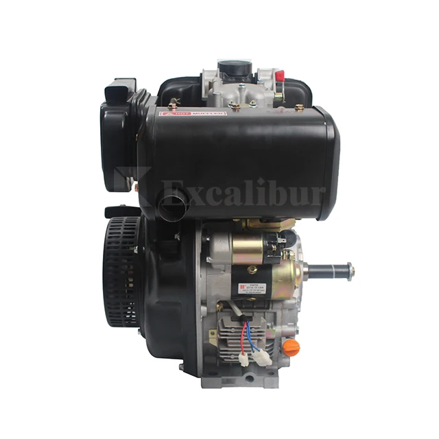 2021NEW ELECTRONIC START DIESEL ENGINE 6HP 4 STROKE SINGLE CYLINDER AIR-COOLED
