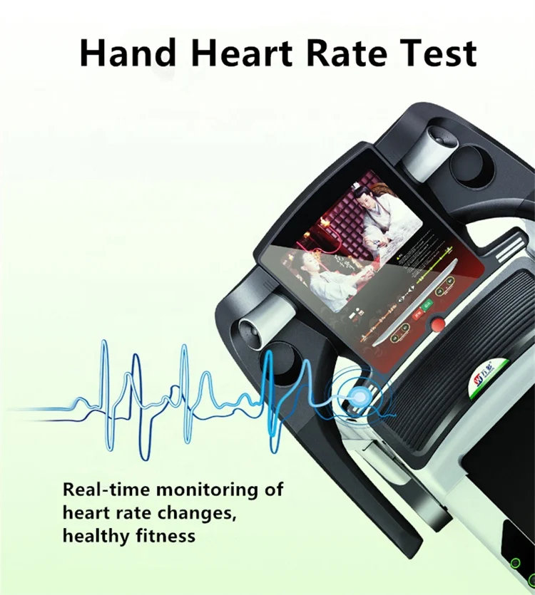 2024 New 10.1 TFT Electric Slope Fitness Running Machine Treadmill