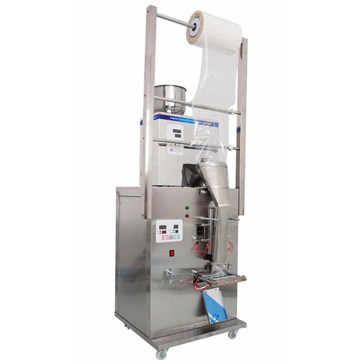 YTK-PW200 vertical form continous fill seal sealing machine powder 3 side seal bag machine