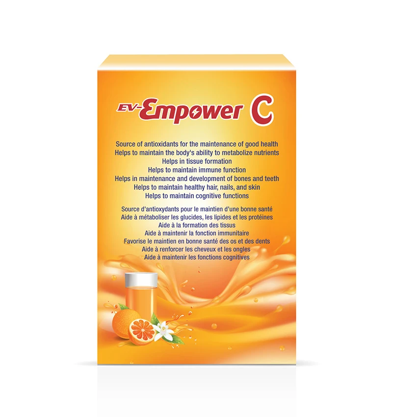 PRIVATE LABEL 30 SACHETS 1000Mg VITAMIN C EFFERVESCENT POWDER