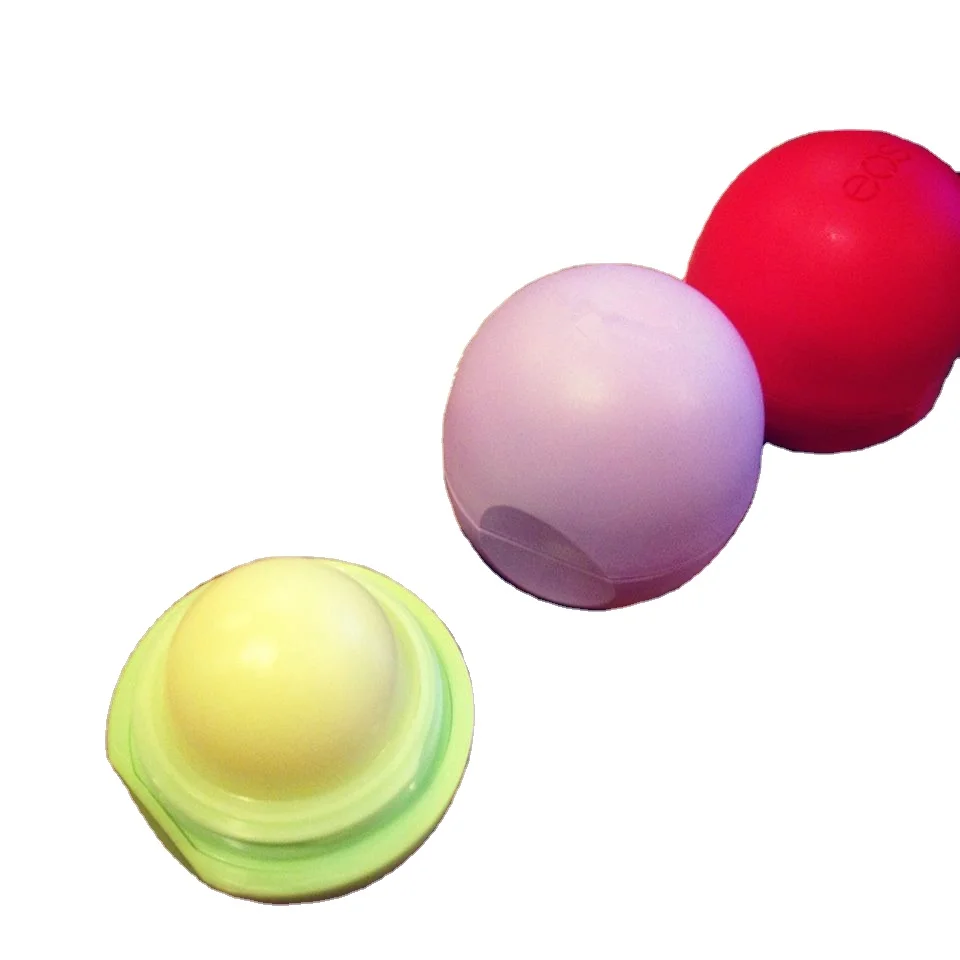 2021 Hot Sell ! OEM factory manufacture cute lip balm; container roller ball lip balm ball; lip balm container