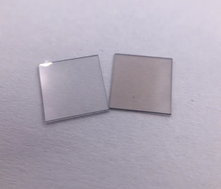 Mono CVD 8x8x0.3mm square shape diamond crystalline plates for CVD seeds use