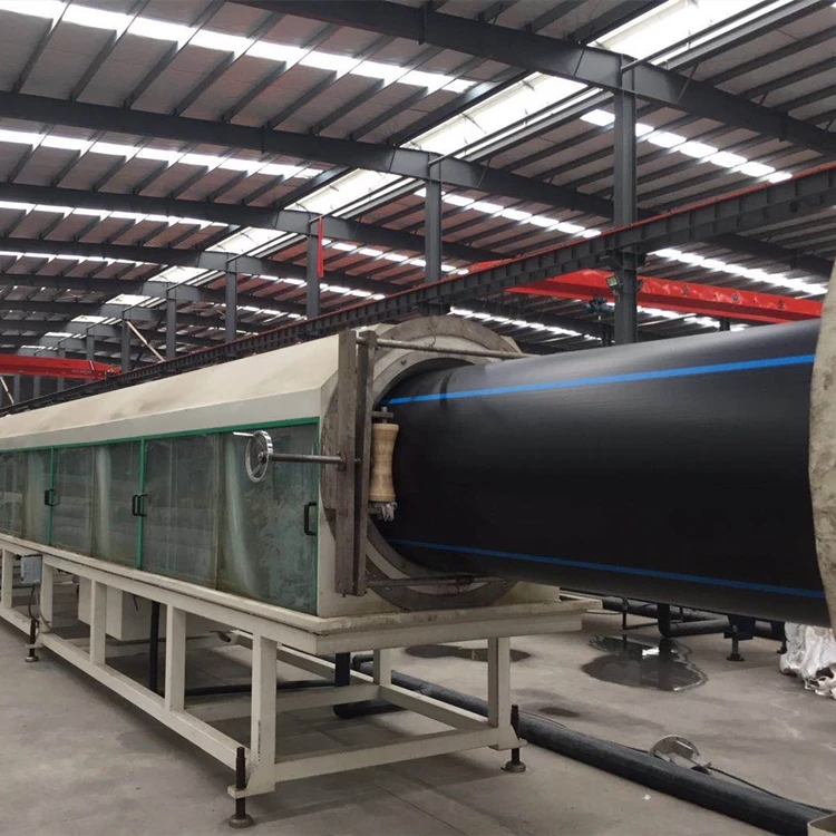 PUHUI 250mm PN16 Blue Line Poly Pipe Plastic Waste Tube Price