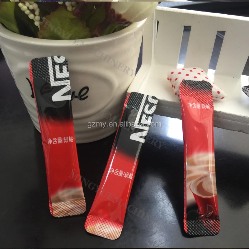 Single line round corner powder sachet packing machine/milk tea powder packing machine