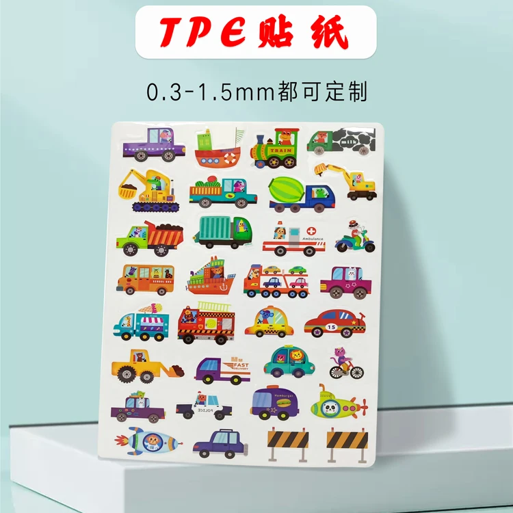 Phone Cartoon Stickers Custom Waterproof and reusable Decal sticker for Laptop cell phone Fridge Luggage Guitar
