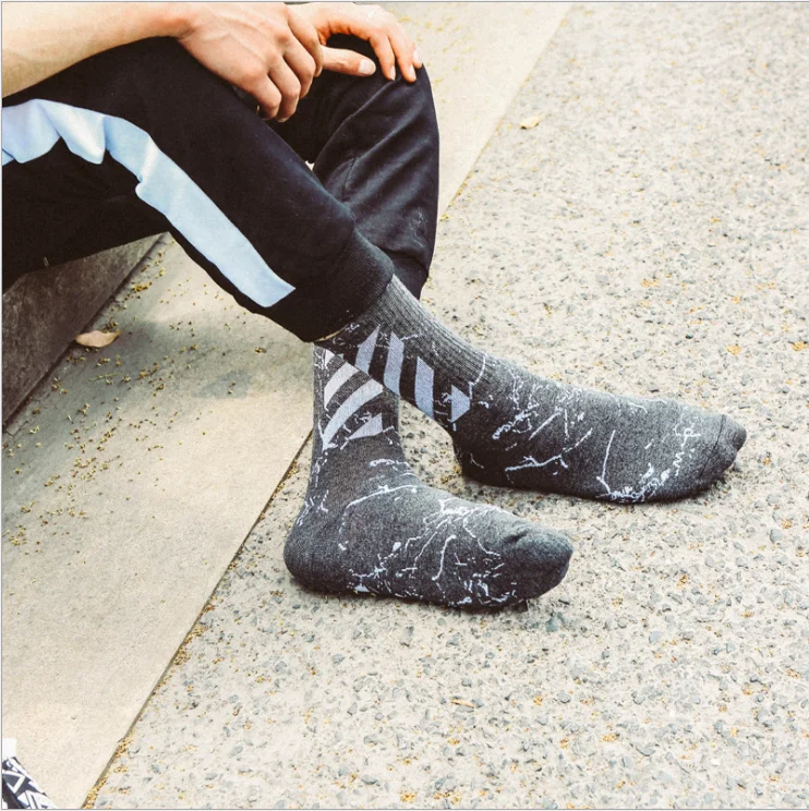 
Hosiery manufacturers custom hockey youth men fashion trendy socks 