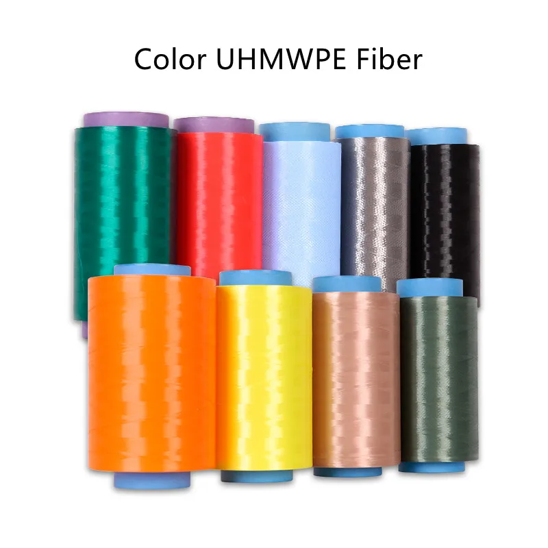 UHMWPE High Modulus Polyethylene Yarn 400D Black Safe Thread UHMWPE Cut-Resistant Fiber UHMWPE High-Strength Filament