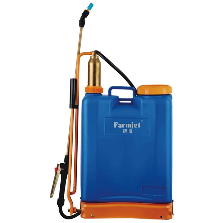 20L brass pump knapsack manual hand sprayer
