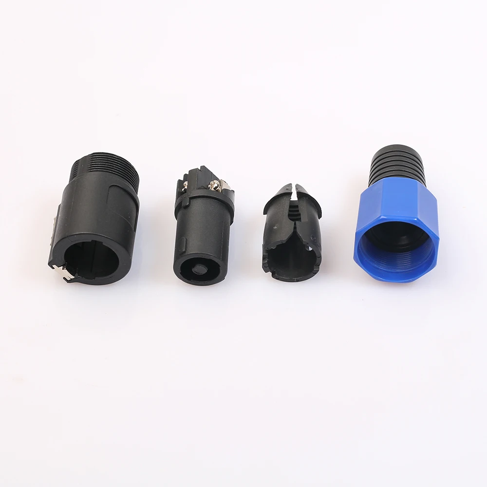 4Pin XLR Cable Female Connector Adapter Mic Microphone Audio Round Mount Socket 4 PIN 4 Pin XLR Male Cable Connector Plug
