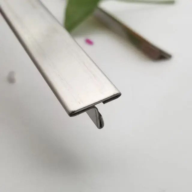 New Arrival Free Sample T Slot Shaped Stainless Steel Tile Trim