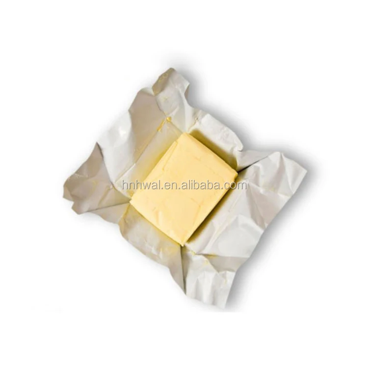 Newest price wholesale butter wrapping aluminum foil paper
