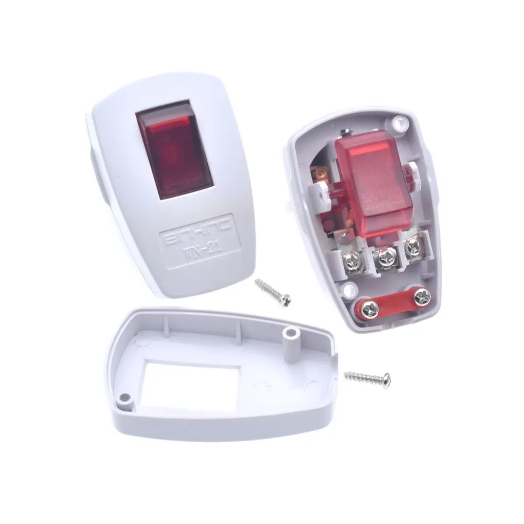 Germany Schuko Rewireable Power Plug Wih on-off Power switch 250V 10A EU CEE 7/7 Standard Adapter Receptacle Connector