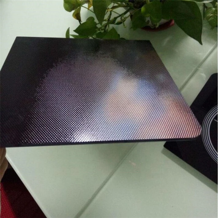 Digital print ceramic crystal glass for induction cooker