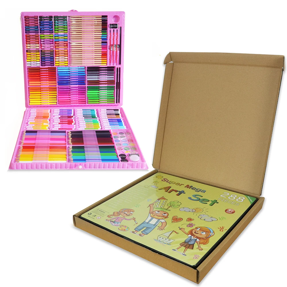 258 Pieces Artist Studio Portable Art Set for beginners