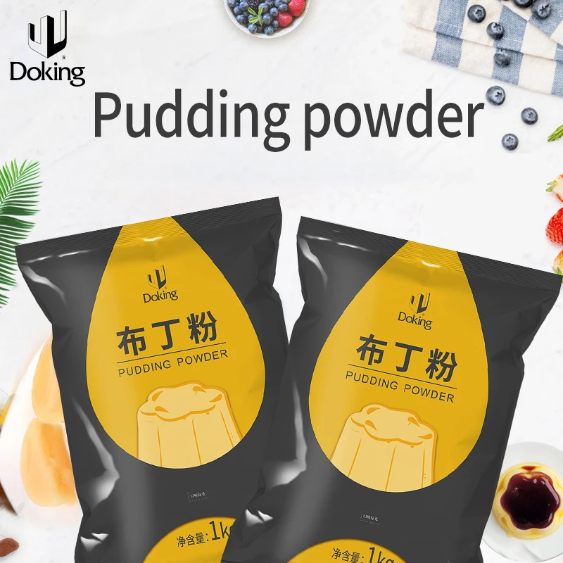 Doking hot product Organic Quality Lychee Black Tea chinese jelly pudding powders jelly powder