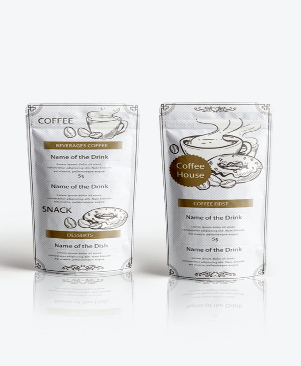 Custom Printed Bath Salt Aluminum Foil Scented Body Scrub Shower Steamers Natural Aromatherapy Tablets Bath Salt Bag