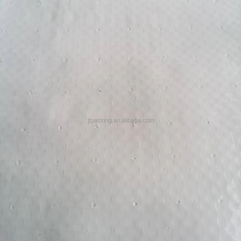 Customize Laminated Bags M-shape Edge PP Woven Bag Animals Feed Sack 25kg 50kg for Rice Grain