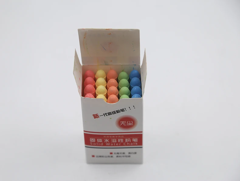 Top Sales Washable Dustless Colorful Chalk Family Kids Graffiti Erasable Pastel Chalks