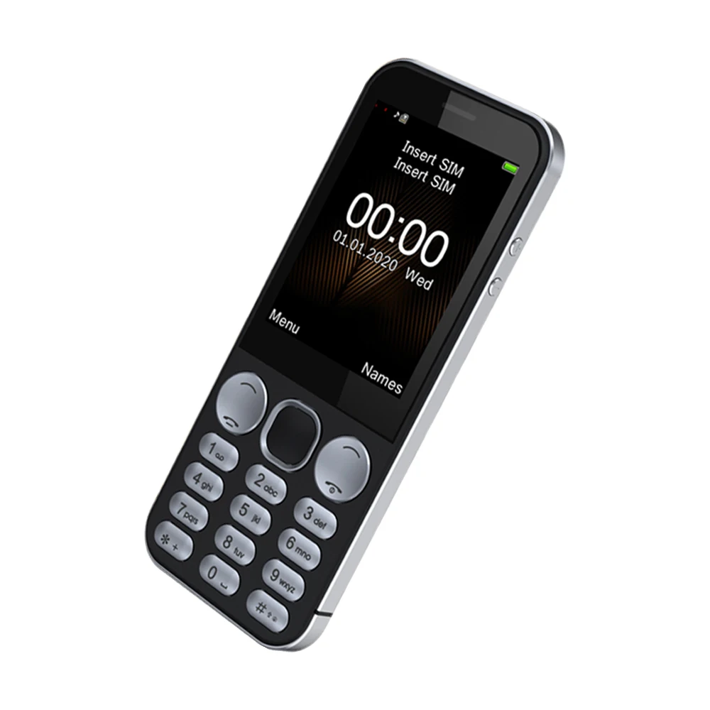 2.8 inch screen dual sim metal middle frame 1350 mAh battery 4G volte best cell phones