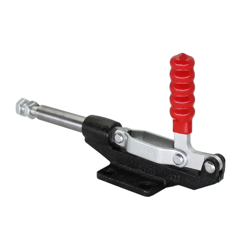 305EL Hand Tool Push Pull Action Toggle Clamp Flat Base Quick Release Fix Manual Tool With 60mm Plunger Stroke