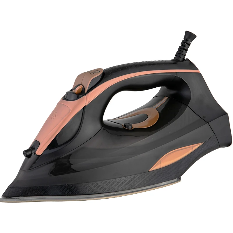 Новый дизайн высококачественные керамические подошвы 2400 Вт Профессиональный ЖК-дисплей паровой утюг OEM Электрический Утюг