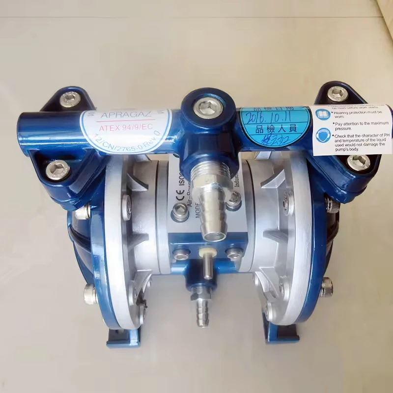 proona R20 aluminum alloy pneumatic double diaphragm pump 1-1 flow R-20 pneumatic paint pump