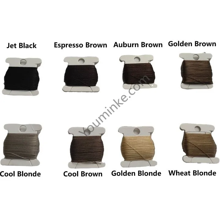 Weaving string Hair extensions Latch hook thread Braid in hair extensions Wig thread Weave needle Hair braiding supplies