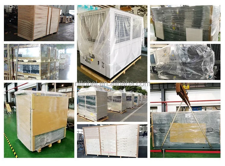 10HP 25KW Industrial chiller manufacturers cooling system Air Cooled Chiller for plastic extruder system