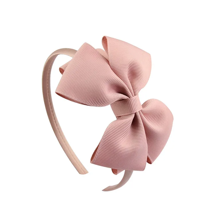 Baby Girls Hairbands Handmade Bows Headband Ribbon Bowknot Hair Band