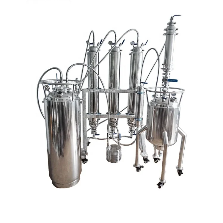 Экстрактор BHO объемом 20 фунтов, машина для удаления воска с закрытой петлей с резервуаром для восстановления