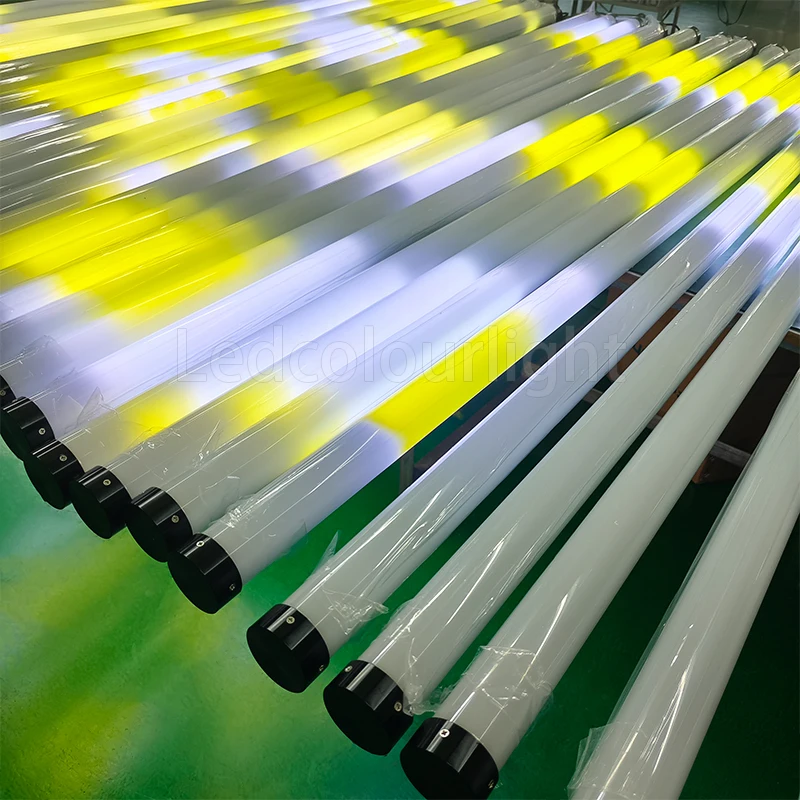Waterproof IP65 360 Degree RGB Tube Light DMX 3D Tube Led Lights for Stage Night Club Bar