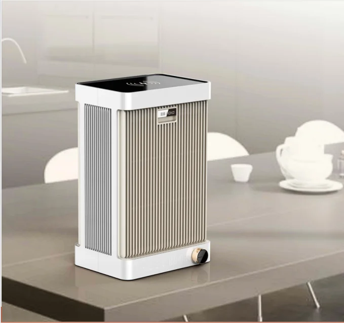 smart WiFi with wireless charging function Colorful atmosphere lamp household home negative ion hepa Audio Desktop air purifier