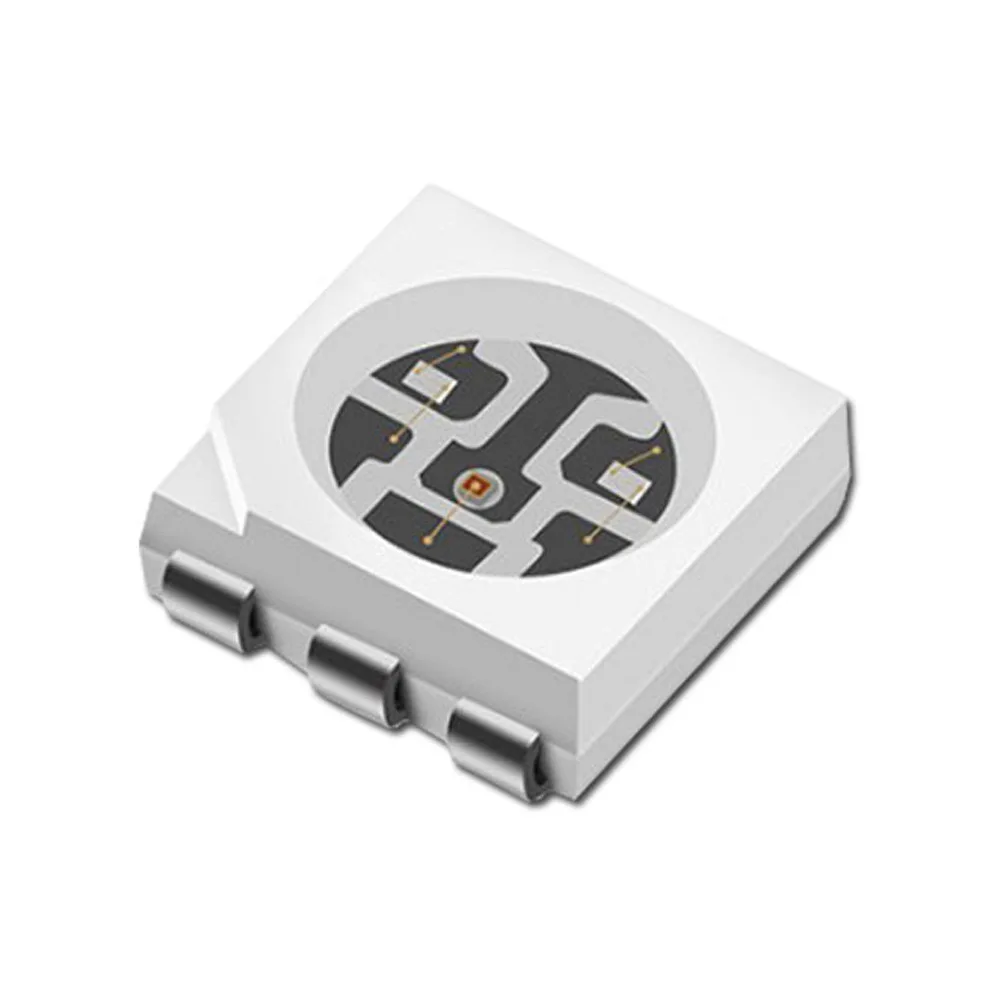 Ультра-яркий 5050RGB SMD СВЕТОДИОДНЫЙ полноцветный светодиод монохромный красный синий желтый зеленый фиолетовый белый свет