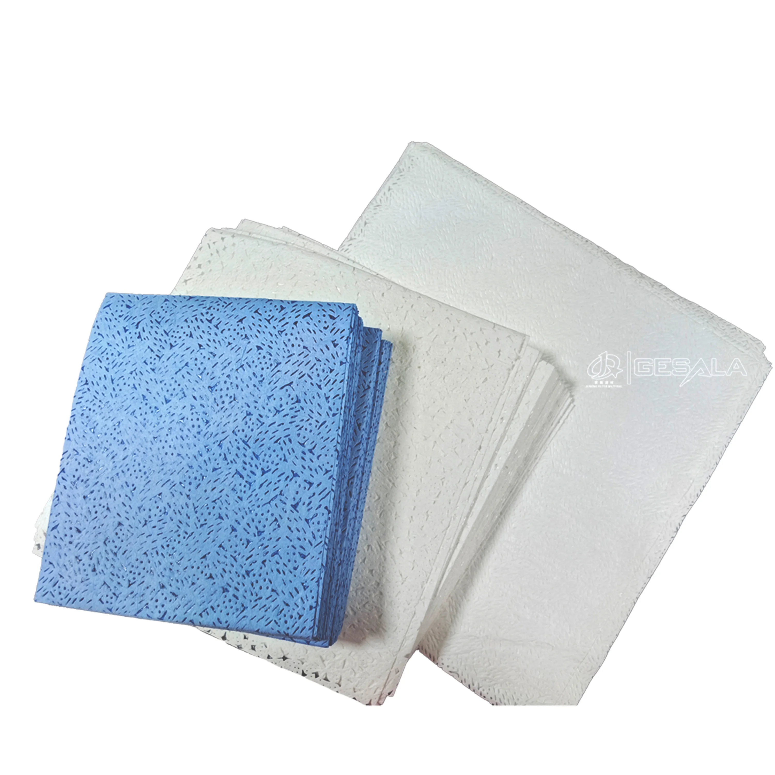 JUNENG  factory direct sale customized Heavy Duty Multipurpose Roll Disposable Cleaning  Industrial  Wipes  100%PP  Car use