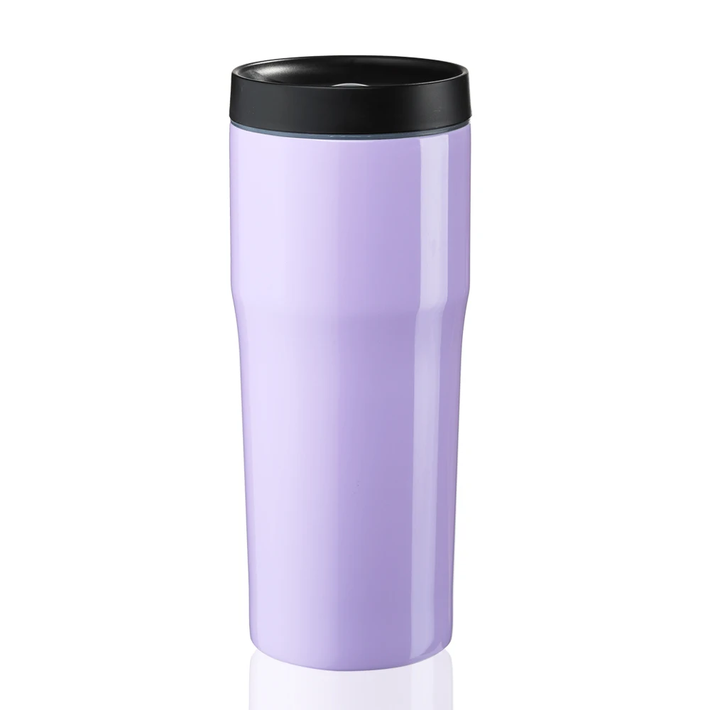 Amazon durable wholesale double wall metal cup travel custom vacuum insulated Press Lid coffee stainless steel tumbler thermos