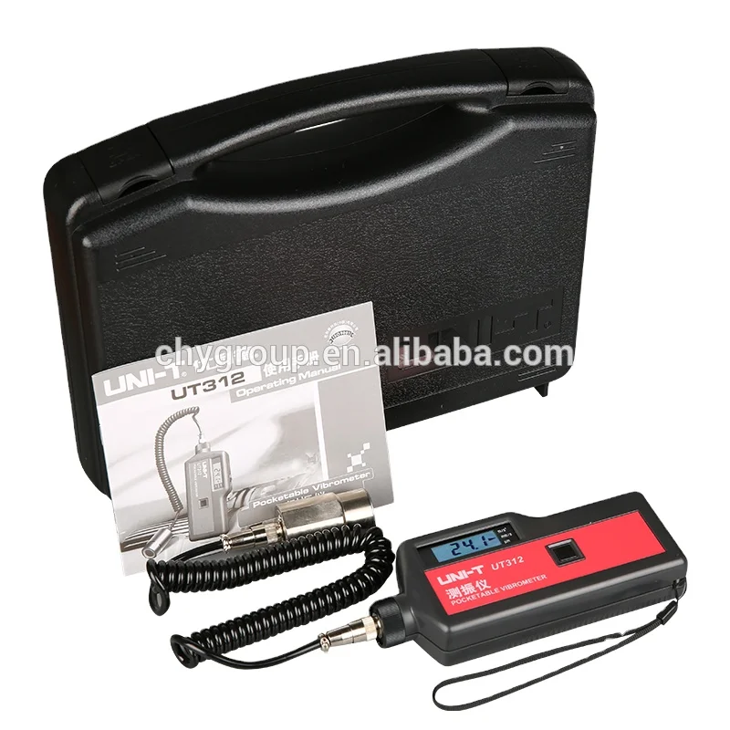 
UNI-T UT312 Vibrometer Portable LCD Vibration Analyzer Tester Meter with Split Sensor Signal Measuring Instruments 