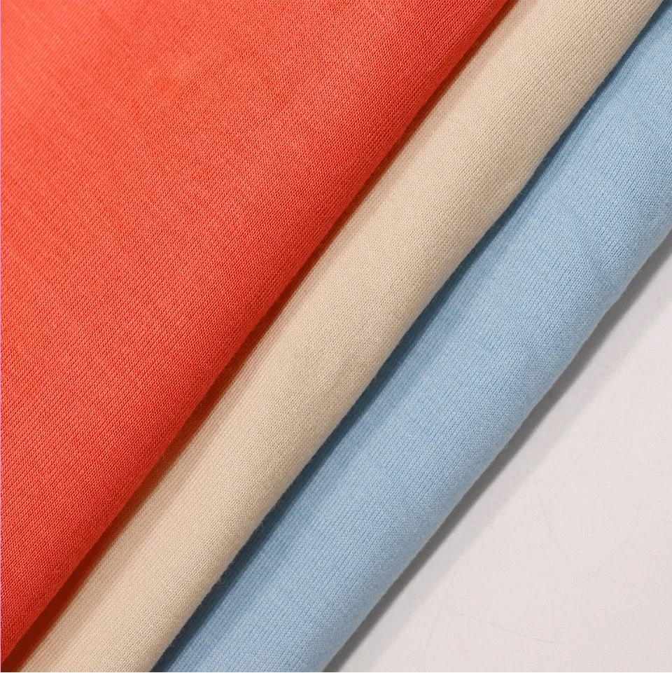 40 Modal Spandex Jersey Rayon Jersey 100% Rayon Breathable Stretch Rib Fabric for Boys/Girls Garments Costumes Dyed Skirts