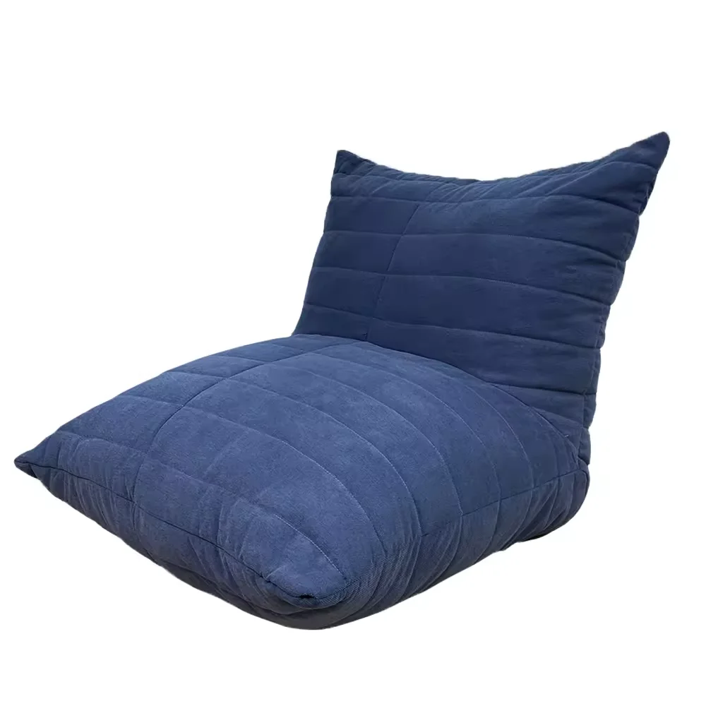 Hot sales Indoor Furniture Popular Giant bean bag sofa wholesale triangle lazy sofa foam custom foam sofa