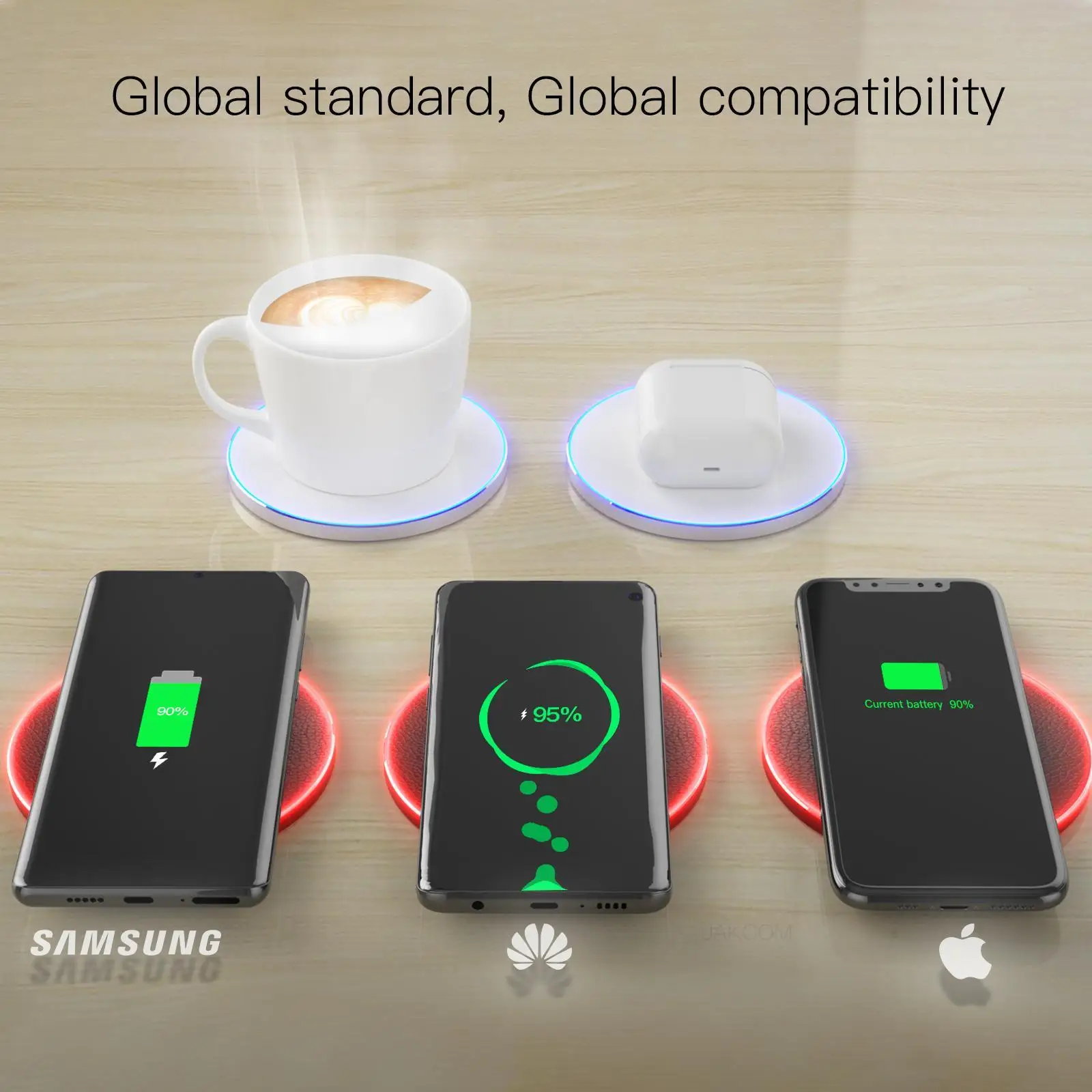 JAKCOM TWC True Wireless Quick Charger New Electric Kettles better than functions of kettle parts large water portable mini