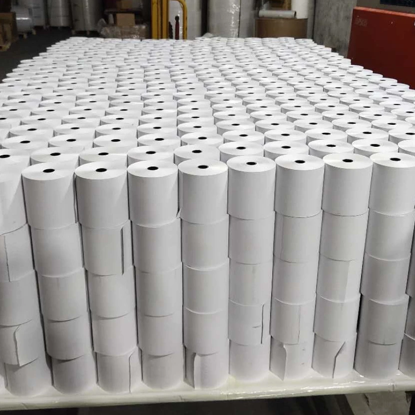 High smoothness thermosensitive paper cored 57*30 cash register paper special POS machine