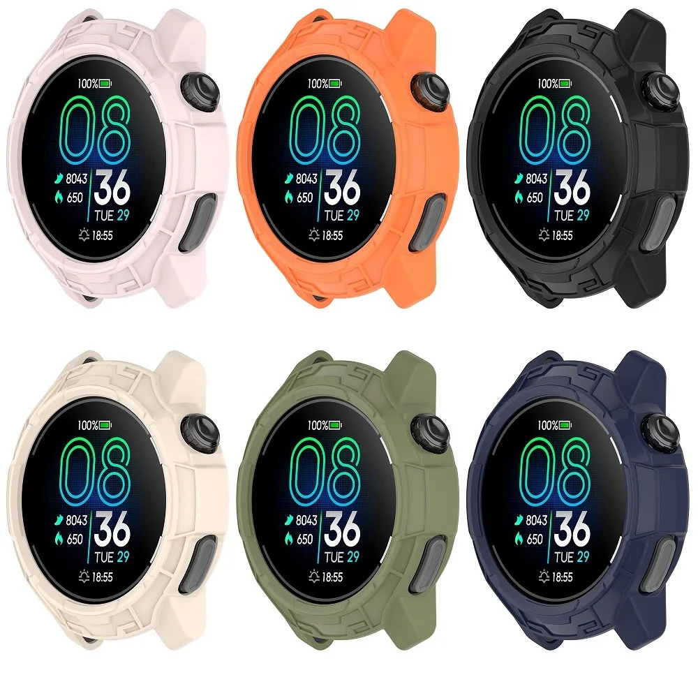 New Arrival Hollow Shockproof TPU Watch Case For COROS PACE Pro Smart TPU Watch Case For COROS PACE Pro TPU Armor watch cover