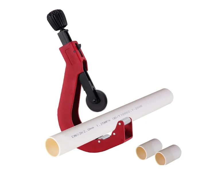 portable hand  rotary  plastic pipe  tube cutter PVC PE PPR  cutting tool plumbing pipe cutting tool