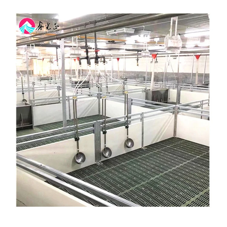 Prefab стальной конструкции свиноферма дизайн свинарнике