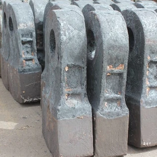 High quality alloy hammer bimetal alloy hammer high chromium wear resistant for mining crusher