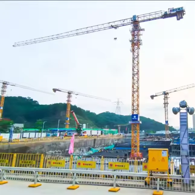Hot Selling High Quality WA6513-6/8 Tower Cranes 6 Ton 8 Ton Tower Crane For Building Construction