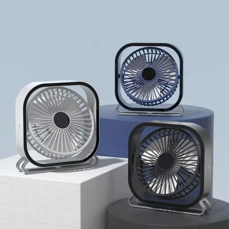Portable Summer Cooling Fan USB Desktop Mini Fan With Multi-Angle Adjustment For Home